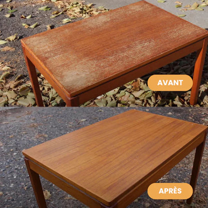 BrivFix - Cire d'abeille naturelle Efface rayures, taches et marques d'usure en une seule application